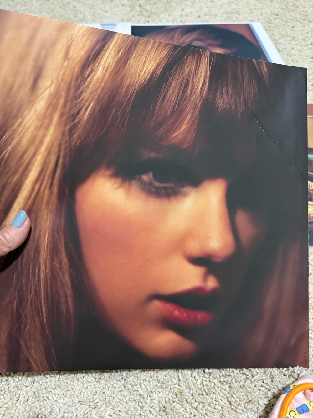 Taylor Swift Moonstone Blue marbled signed limited edition "Midnights" Vinyl - Picture 8 of 12